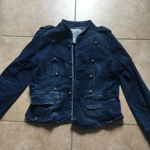 Marching Band style Jean Jacket